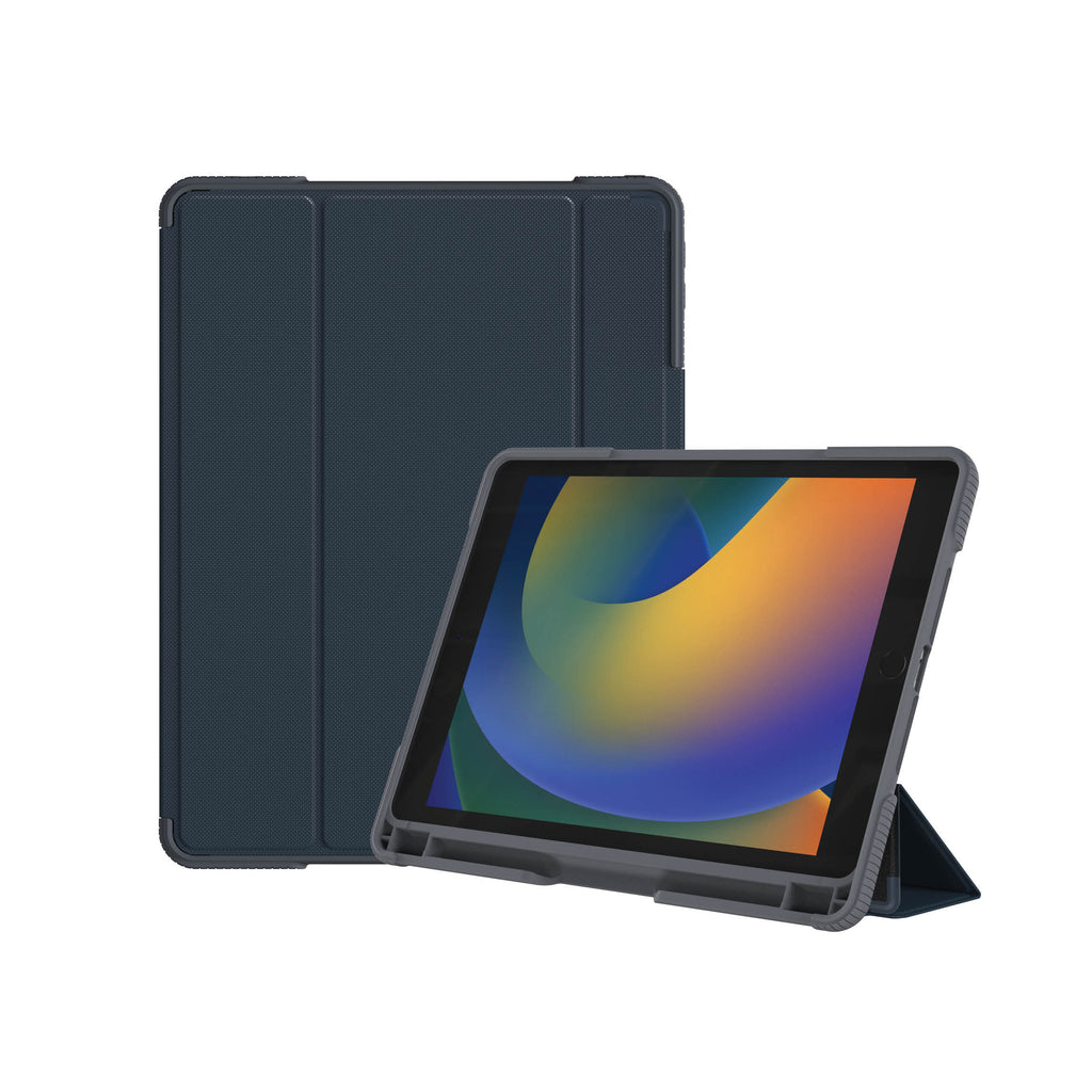 Academy folio iPad 10.2 (7/8/9th gen) Blue Polybag