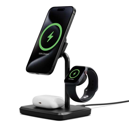 2-in-1 Wireless Charging Pad with MagSafe (15W
