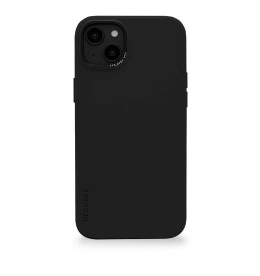 iPhone 14 Plus silicone case black logo