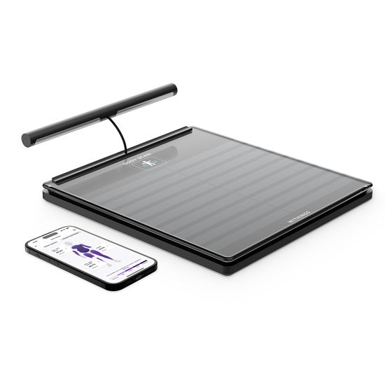 Withings Body Scan Scale - Connected Health Station (Black)