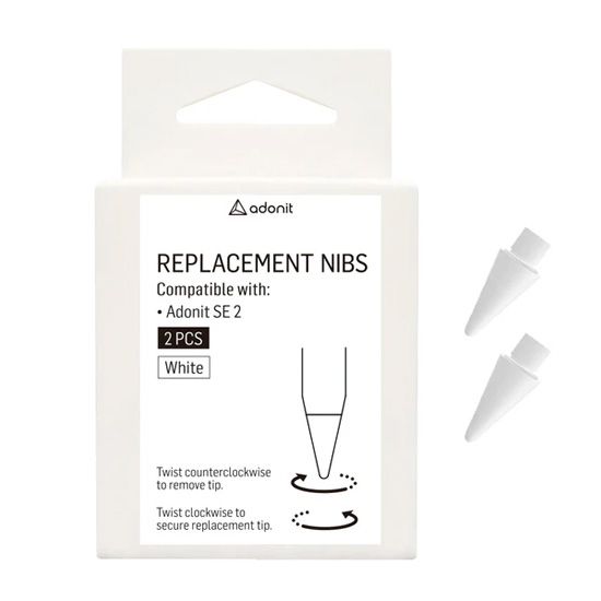 Replacement Tip SE 2 White - Adonit
