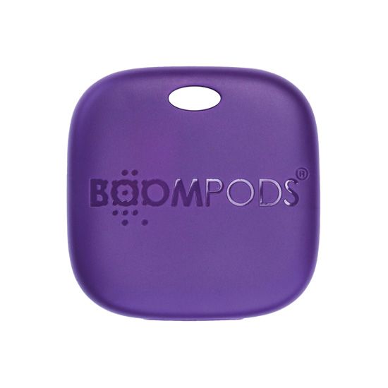 Boomtag rechargeable Purple - Boompods