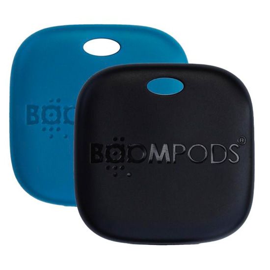 Boomtag Rechargeable Duo Pack Blue & Black - Boompods