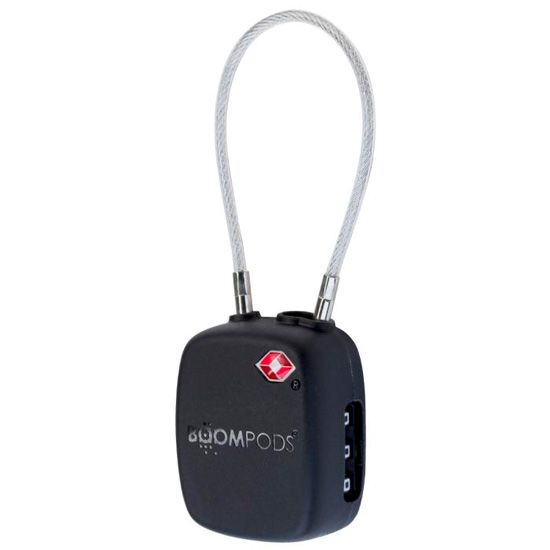 BOOMPODS Tracker Lock Black - Boompods