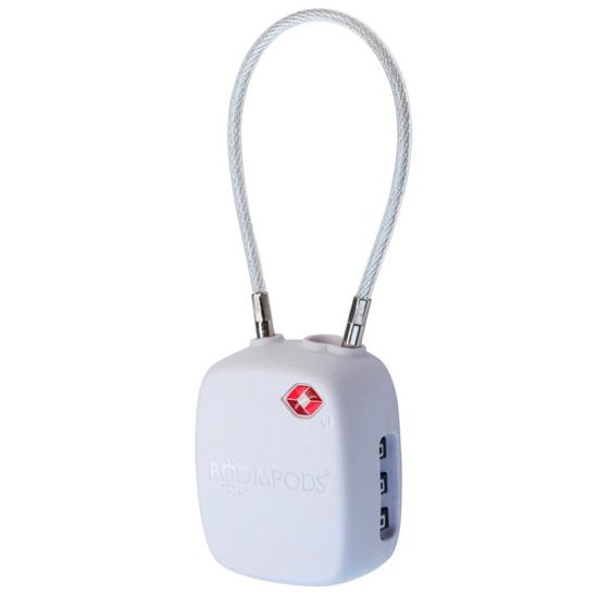 BOOMPODS Tracker Lock White - Boompods