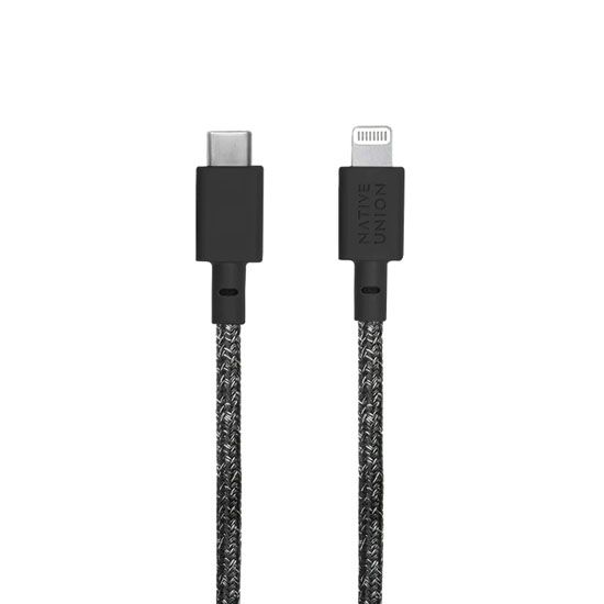 Eco Belt Cable USB-C to Lightning 3m Black - Native Union