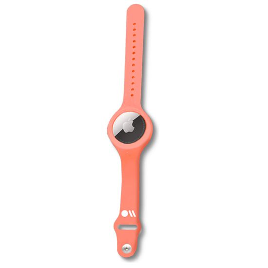 Kid Wrist strap for Apple Airtags Coral - Case Mate