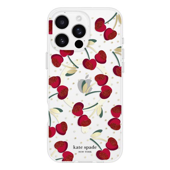 Kate Spade Cherry Dot Magsafe iPhone 16 Pro Max - Case Mate