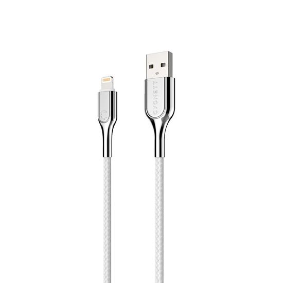 ARMOURED Lightning to USB-A Cable (3m) White - Cygnett