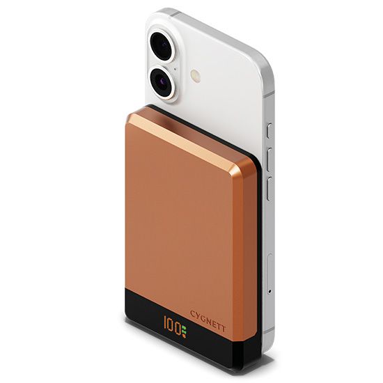 Magnetic Battery MagSlim 10.000mAh Copper - Cygnett