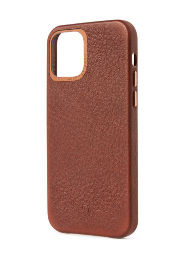 IPhone 12 Pro Max Leather Case Brown - Decoded