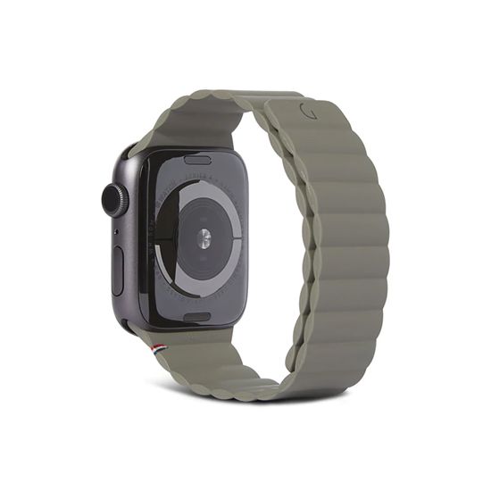 Silicone Magnetic Traction Strap Lite Olive - 38/40/41mm - Decoded