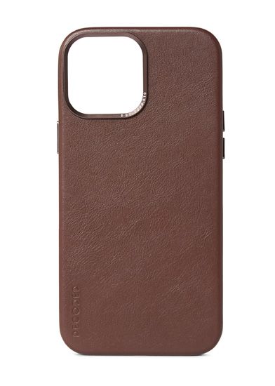 iPhone 13 Pro Max Leather Case Brown - Decoded
