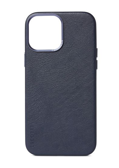 iPhone 13 Pro Max Leather Case Blue - Decoded