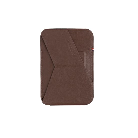 MagSafe Card/Stand Sleeve - Brown - Decoded