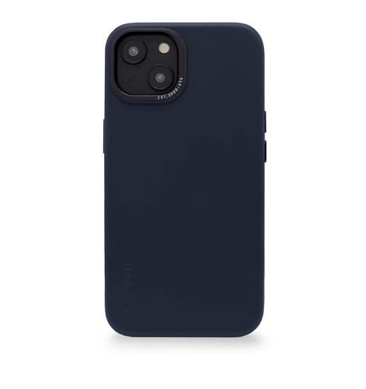 Leather Case MagSafe for iPhone 14 Navy - Decoded