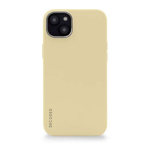 Antimicrobial Silicone Case MagSafe for iPhone 14 Beige - Decoded