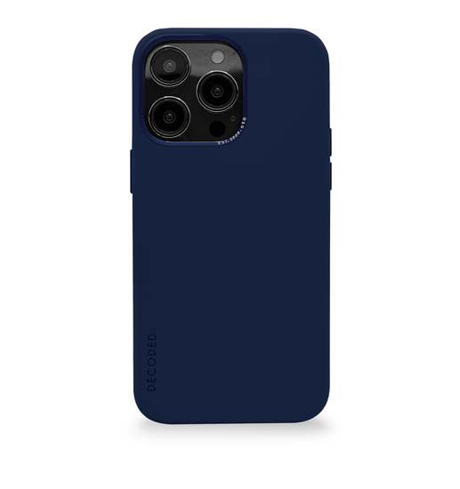 Antimicrobial Silicone Case MagSafe for iPhone 14 Pro Navy - Decoded