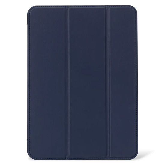 Textured Silicone Slim iPad (11th-10th gen) Navy Peony Blue - Decoded