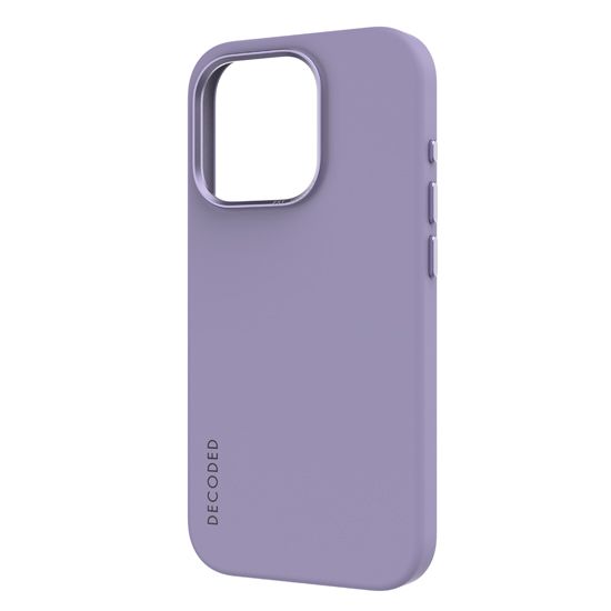 Antimicrobial Silicone Case MagSafe for iPhone 15 Pro Lavender - Decoded