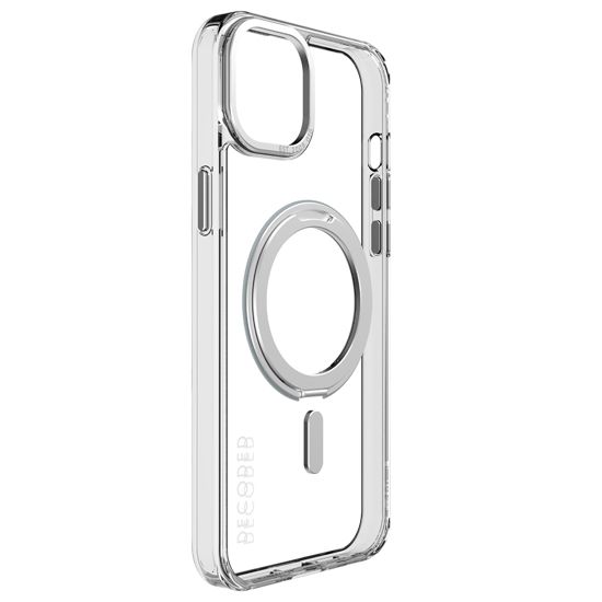 Recycled Loop Stand for iPhone 15 Plus Clear - Decoded