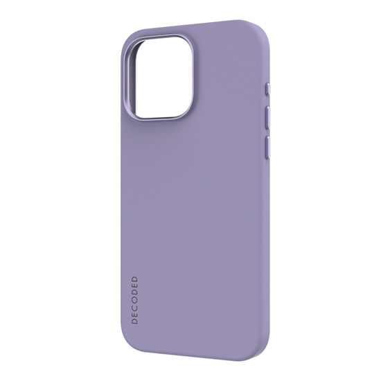 Antimicrobial Silicone Case MagSafe for iPhone 15 Pro Max Lavender - Decoded