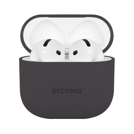 Silicone Aircase for Airpods Gen 4 Black - Decoded