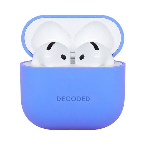 Silicone Aircase for Airpods Gen 4 Blue - Decoded