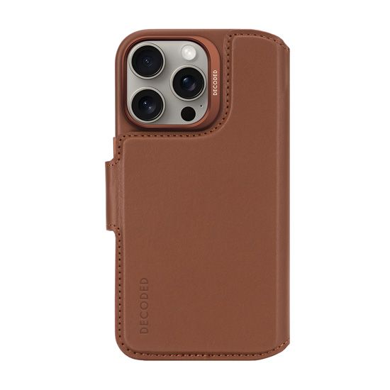 MagSafe detachable folio iPhone 16 Pro Tan - Decoded