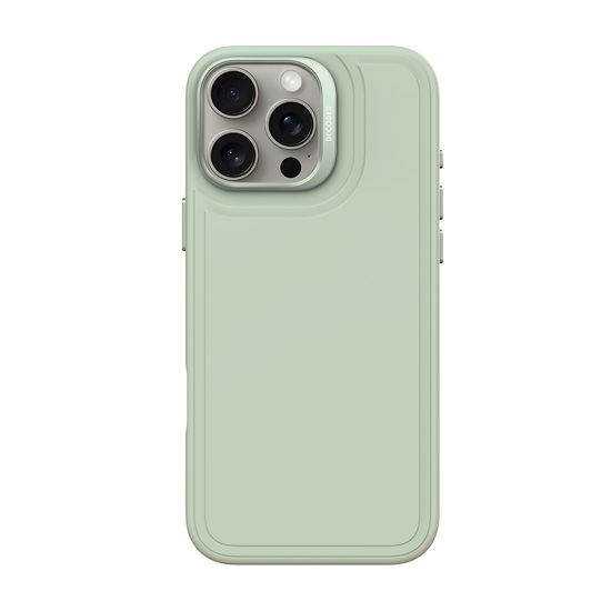 AntiMicrobial Silicone Stacks Case for iPhone 16 Pro Max Mint Green  - Decoded