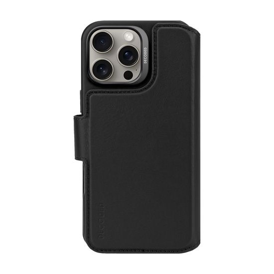 MagSafe detachable folio iPhone 16 Pro Max Black - Decoded