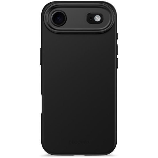 Antimicrobial Silicone MagSafe Case for iPhone 17 Air Phantom Black - Decoded