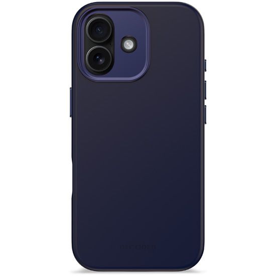 Antimicrobial Silicone MagSafe Case for iPhone 17 True Navy - Decoded