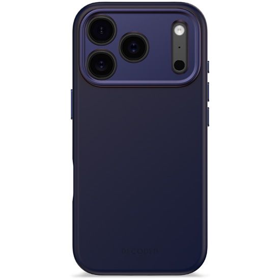 Antimicrobial Silicone MagSafe Case for iPhone 17 Pro True Navy - Decoded