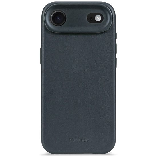 Leather case iPhone 17 Air Navy Shadow - Decoded