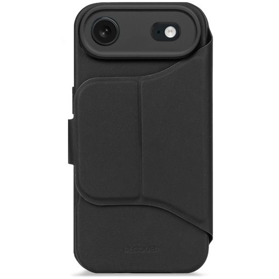 Textured Silicone Folio iPhone Air Phantom Black - Decoded