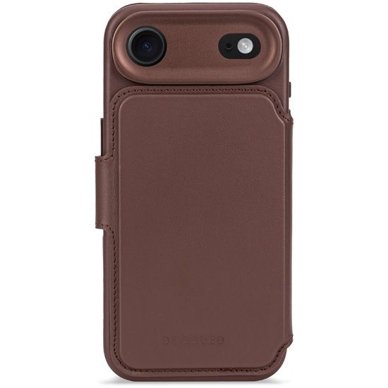 MagSafe detachable folio iPhone 17 Air Chocolate Brown - Decoded