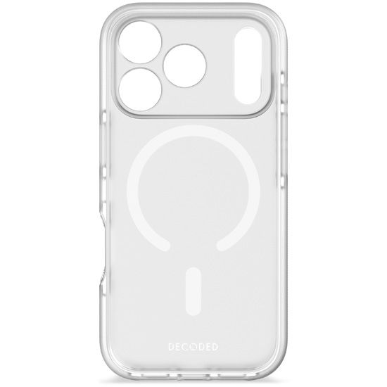 DropTec™ Reinforced Clear Case iPhone 17 Pro Frosted White - Decoded