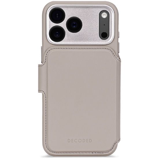 MagSafe detachable folio iPhone 17 Pro Solid Clay - Decoded