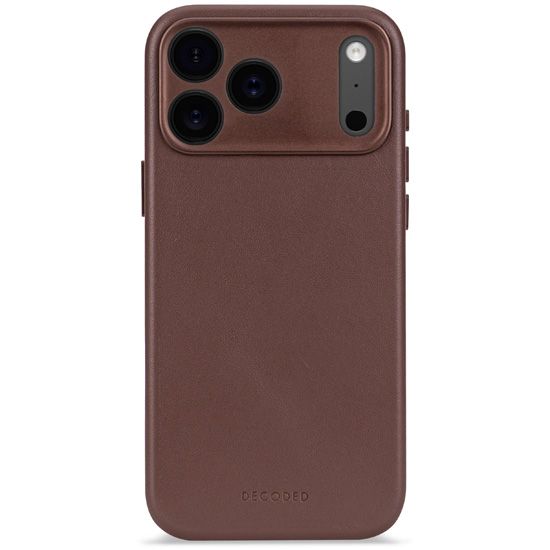 Leather case iPhone 17 Pro Max Chocolate brown - Decoded