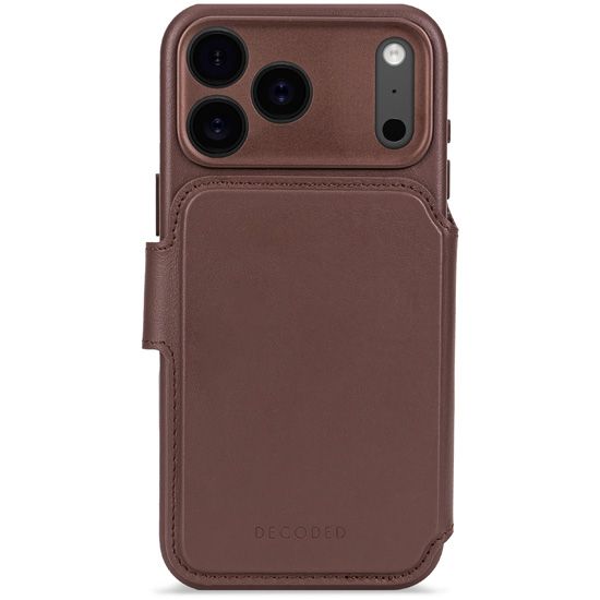 MagSafe detachable folio iPhone 17 Pro Max Chocolate Brown - Decoded
