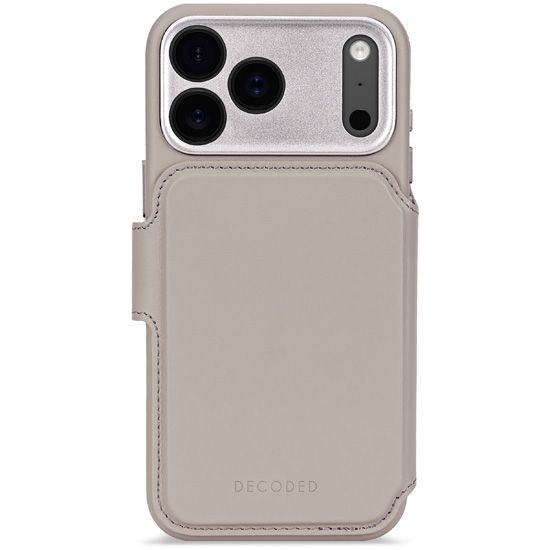 MagSafe detachable folio iPhone 17 Pro Max Solid Clay - Decoded