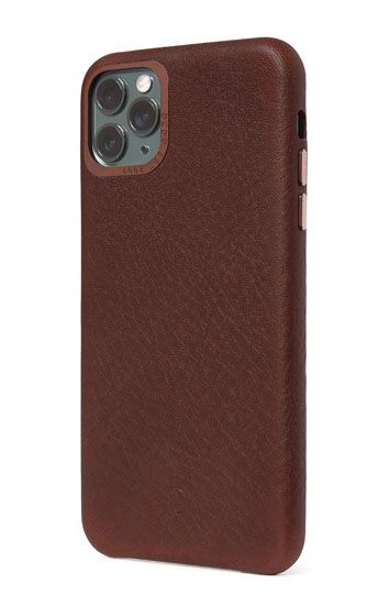 Leather case iPhone 11 Pro Brown - Decoded