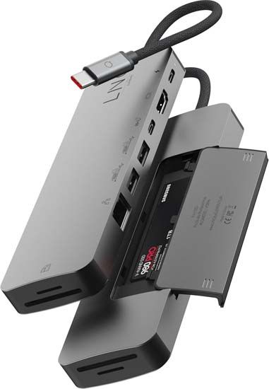 9-in-1 PRO USB-C Multiport Hub SSD - Linq
