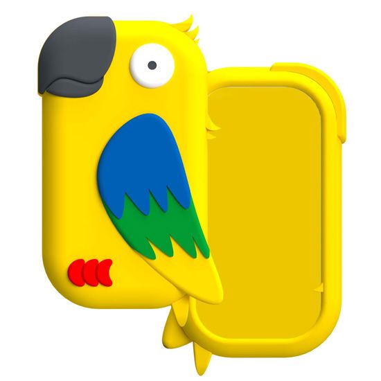 Yellow parrot case - Money Walkie