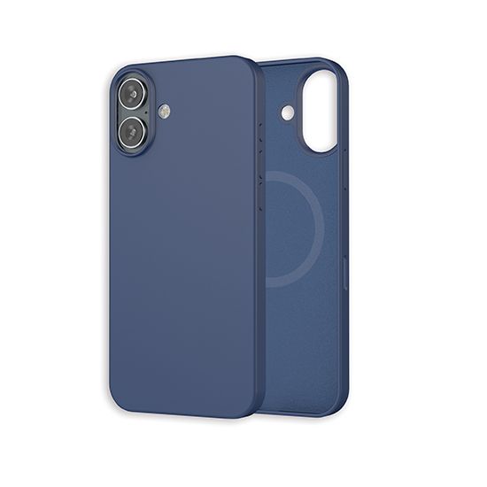 Silicon case MagSafe iPhone 16 Plus Blue - MW