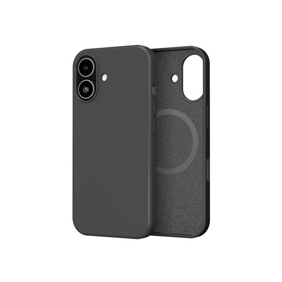 Silicon case MagSafe iPhone 17 Black - MW
