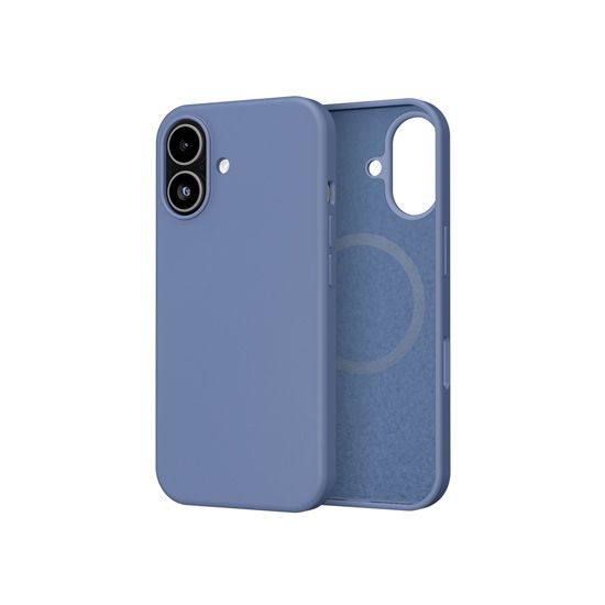 Silicon case MagSafe iPhone 17 Blue - MW