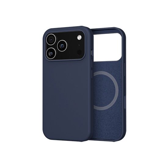 Silicon case MagSafe iPhone 17 Pro Blue - MW