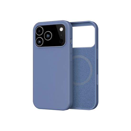 Silicon case MagSafe iPhone 17 Pro Blue - MW